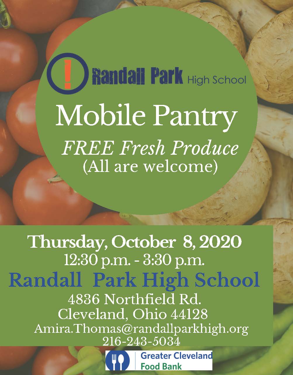 Randall Park Flyer oct Randall Park Flyer oct