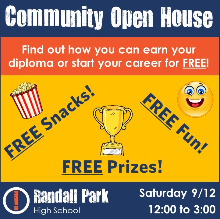 Randall Park Open House Invitation 2